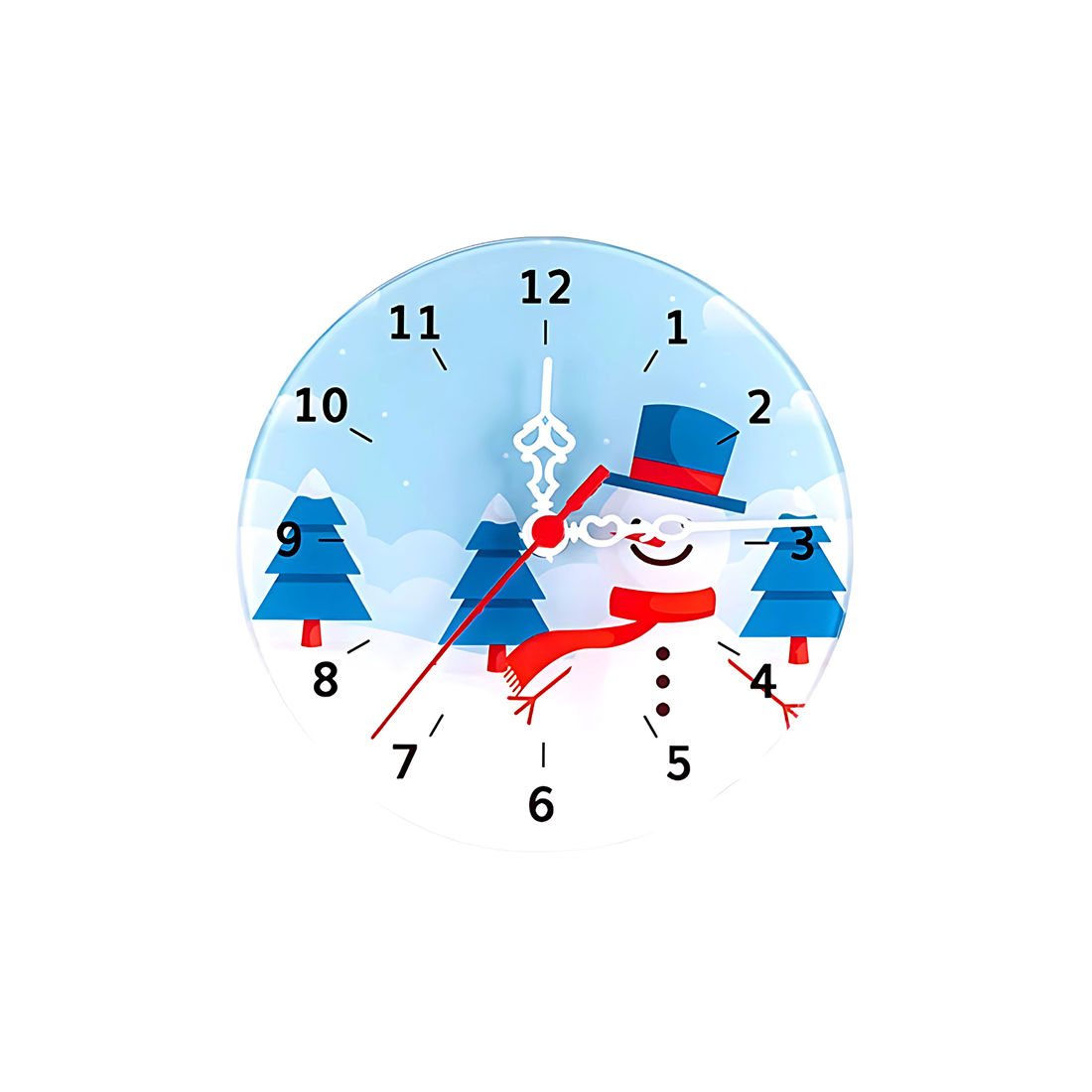 Cam Duvar Saati (29 cm)